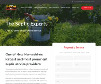 Felixseptic.com(Felix Septic Service) Screenshot