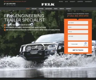 Felks.com.au(FELK Engineering) Screenshot