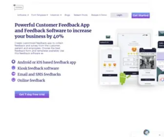 Fellafeeds.com(Customer Feedback App) Screenshot