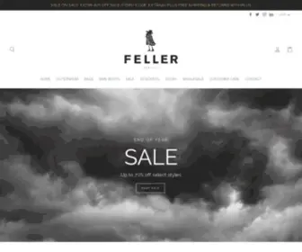 Feller.clothing(Sustainable Luxury for Rain or Shine) Screenshot