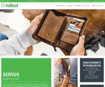 Fellhof.com(Der Fellhof) Screenshot