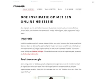 Fellinger.nl(Het kantoor clubhuis) Screenshot