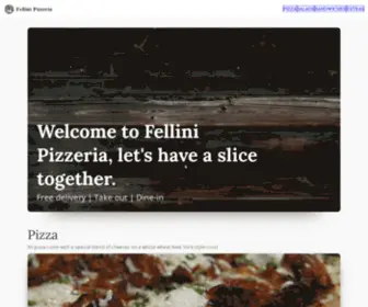 Fellinipizzeria.com(Fellini Pizzeria) Screenshot