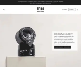 Felloskin.com(Love your skin or your money back) Screenshot