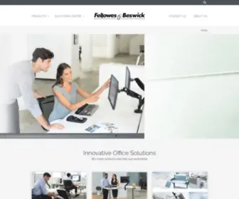 Fellowesza.co.za(Work Better) Screenshot