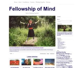 Fellowshipofmind.com(Fellowship of Mind) Screenshot