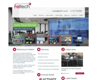 Feltech.co.uk(Default Parallels Plesk Panel Page) Screenshot