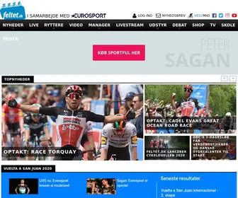 Feltet.dk(Alt om dansk og internationalt cykelsport) Screenshot