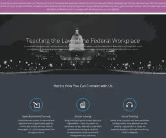 Feltg.com(Federal Employment Law Training Group) Screenshot