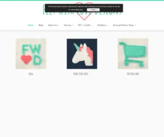 Feltwithlovedesigns.com(Felt With Love Designs) Screenshot