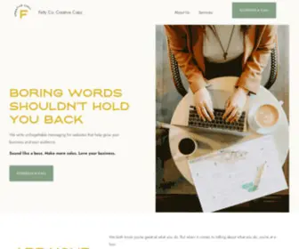 Felty.co(Great words grow businesses) Screenshot