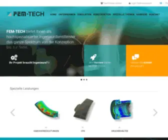 Fem-Tech.de(FEM Berechnung) Screenshot