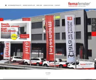 Femafenster.ch(Femafenster AG) Screenshot