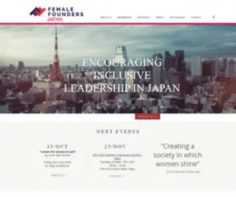 Femalefounders.jp(Femalefounders) Screenshot