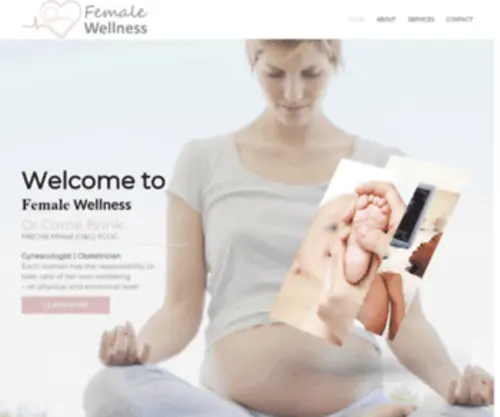 Femalewellness.co.za(Obstetrician) Screenshot