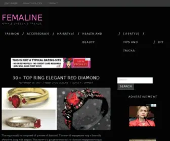 Femaline.com(FEMALINE) Screenshot