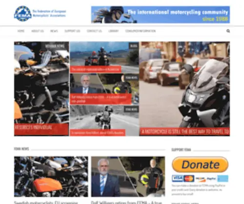 Femamotorcycling.eu(Femamotorcycling) Screenshot