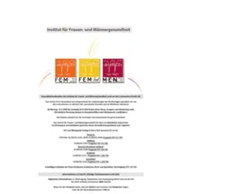 Fem.at(FEM Frauengesundheitszentrum) Screenshot