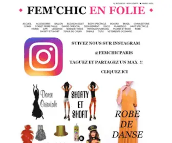 Femchic.fr(Femchic) Screenshot