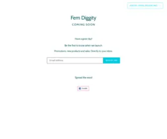 Femdiggity.com(Create an Ecommerce Website and Sell Online) Screenshot