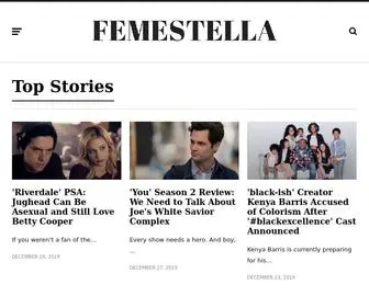 Femestella.com(Homepage) Screenshot