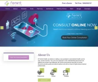 Femiinthealth.com(Femiint Health) Screenshot