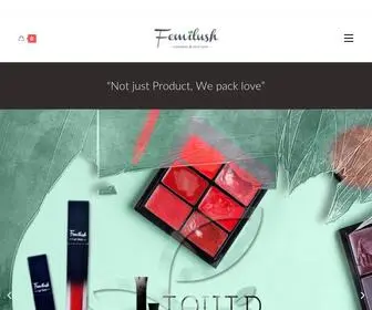 Femilush.com(Skin care & Cosmetics) Screenshot