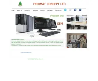 Femimat.net(FEMIMAT CONCEPT) Screenshot