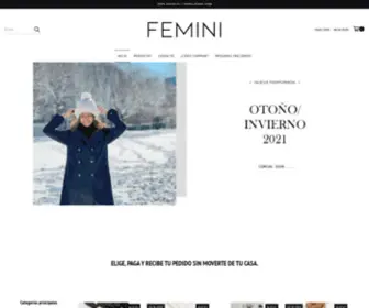 Femini.com.ar(Indumentaria Femenina por Mayor) Screenshot