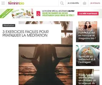 Femininbio.com(Feminin Bio) Screenshot