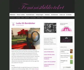 Feministbiblioteket.se(Feministbiblioteket) Screenshot