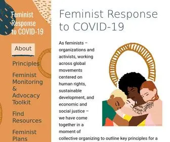 Feministcovidresponse.com(Feminist Response to COVID19 Feminist Response to COVID19) Screenshot