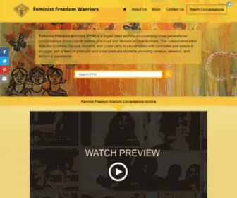 Feministfreedomwarriors.org(Feminist Freedom Warriors) Screenshot