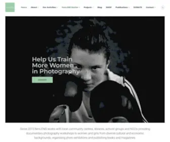 Femlens.com(Helping Women Tell Their Stories With Documentary Photography) Screenshot