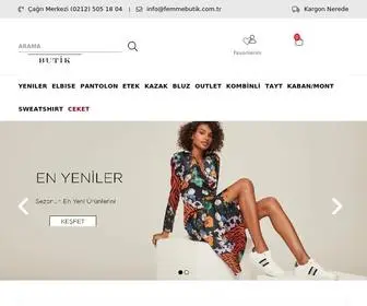 Femmebutik.com.tr(IIS Windows Server) Screenshot