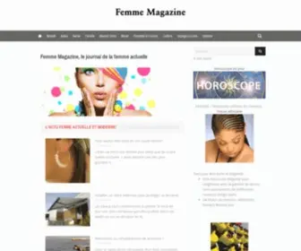 Femmemagazine.fr(Femme Magazine) Screenshot