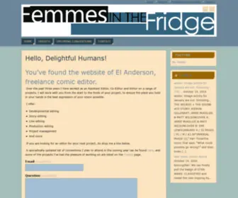 Femmesinthefridge.com(Hello, Delightful Humans) Screenshot