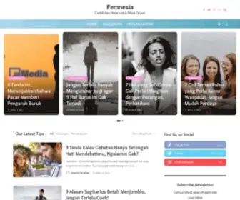 Femnesia.com(Cantik dan Pintar untuk Masa Depan) Screenshot