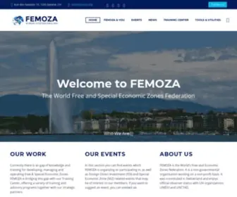 Femoza.org(Our objective) Screenshot