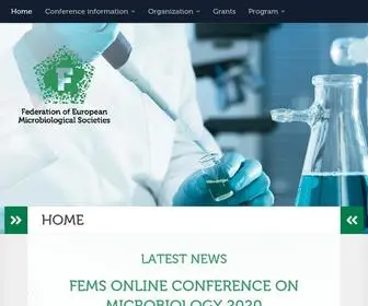 Fems2020Belgrade.com(Fems 2020 Belgrade) Screenshot