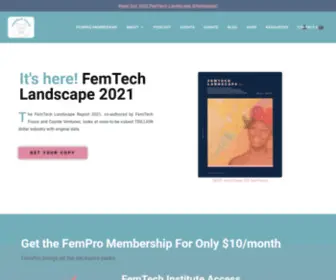 Femtechfocus.org(FemTech Focus) Screenshot