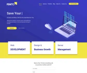 Femto15.com(Web Engineering) Screenshot