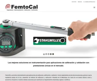 Femtocalibracion.es(Inicio) Screenshot