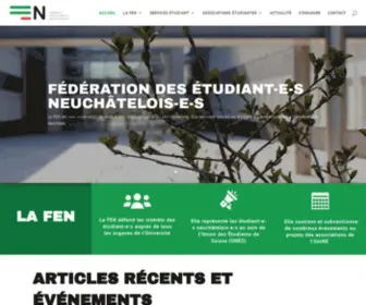 Fen-Association.ch(Fen Association) Screenshot