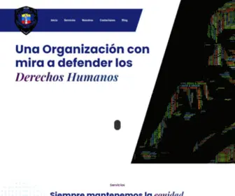 Fenadh.org(Federación Nacional de Derechos Humanos) Screenshot