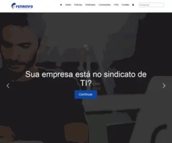 Fenainfo.org.br(Federação Nacional das Empresas de Informática) Screenshot