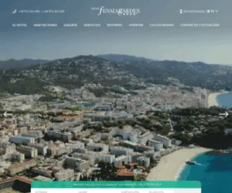 Fenalsgarden.com(Hoteles en la Costa Brava) Screenshot