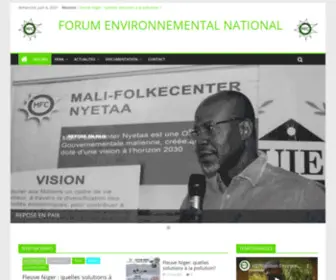 Fenamali.org(FORUM ENVIRONNEMENTAL NATIONAL) Screenshot