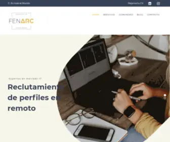 Fenarc.com(Recursos humanos & Soluciones tecnologías) Screenshot