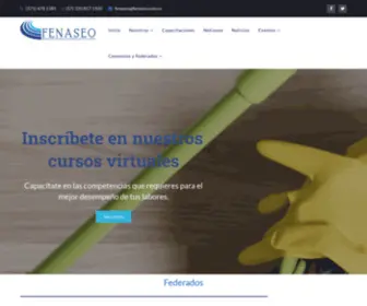 Fenaseo.com.co(Federación Nacional de Empresas de Aseo) Screenshot